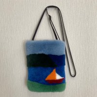 レッキスラビット×牛革　ショルダーBAG（瀬戸内）