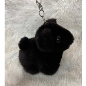 画像: 「子犬」ヌートリア毛皮のぬいぐるみチャーム
